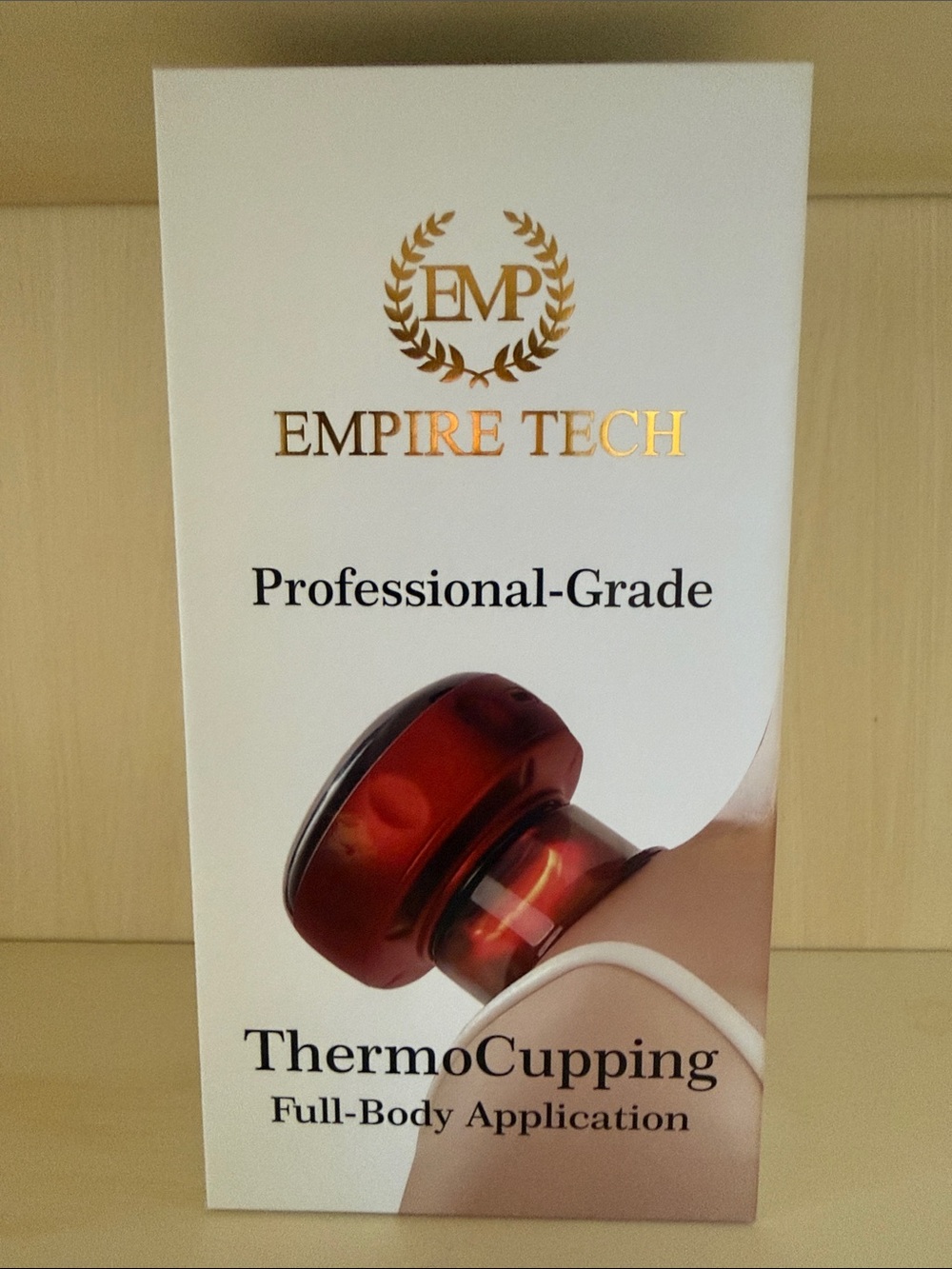 Empire Tech ThermoCupping Device - Red Accent